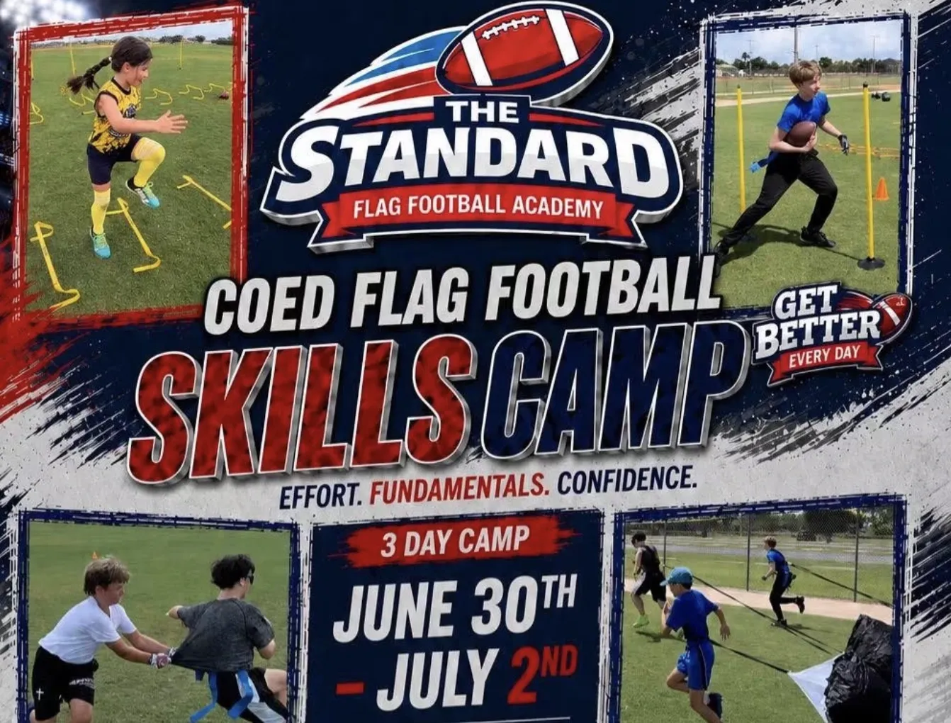 The Standard Coed Flag Football Skills Camp