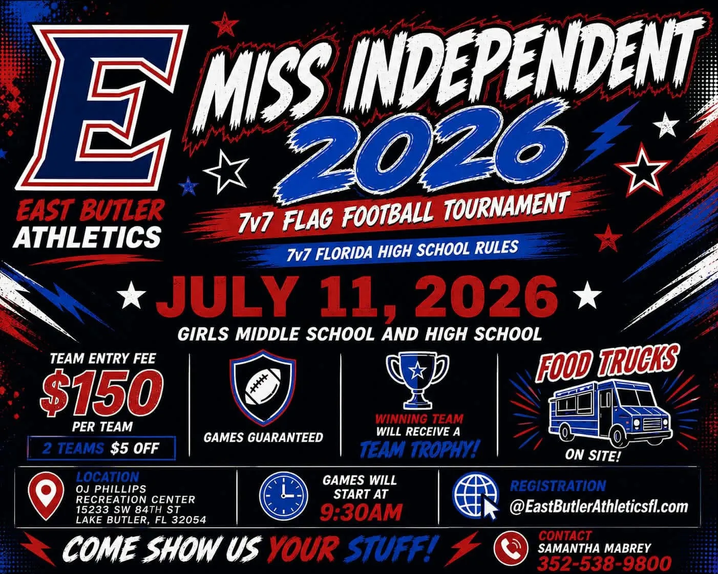 Miss Independent 2026 Flag Tournament