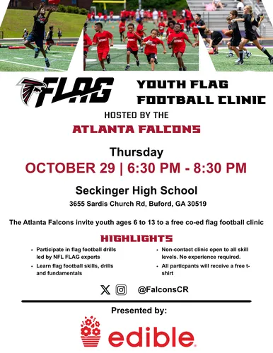 Falcons Youth Flag Clinic