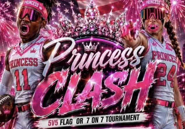 Princess Clash 5v5 and 7v7 Flag Football Tournament